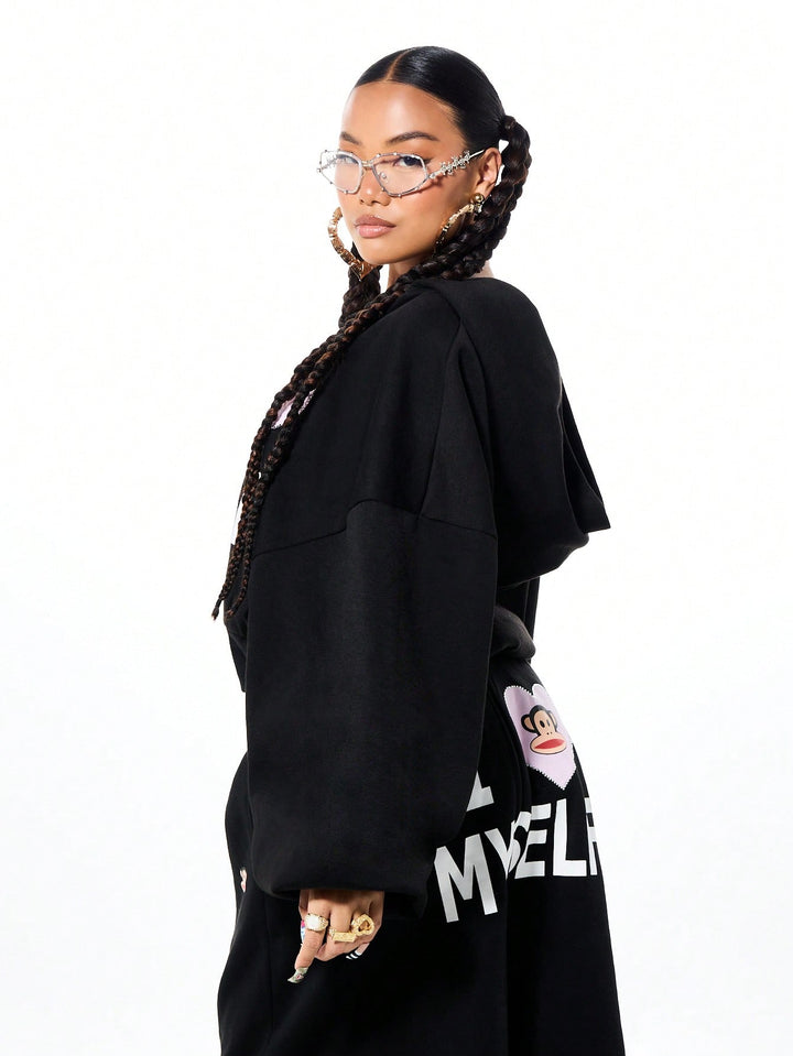 Hanorac SHEIN, negru