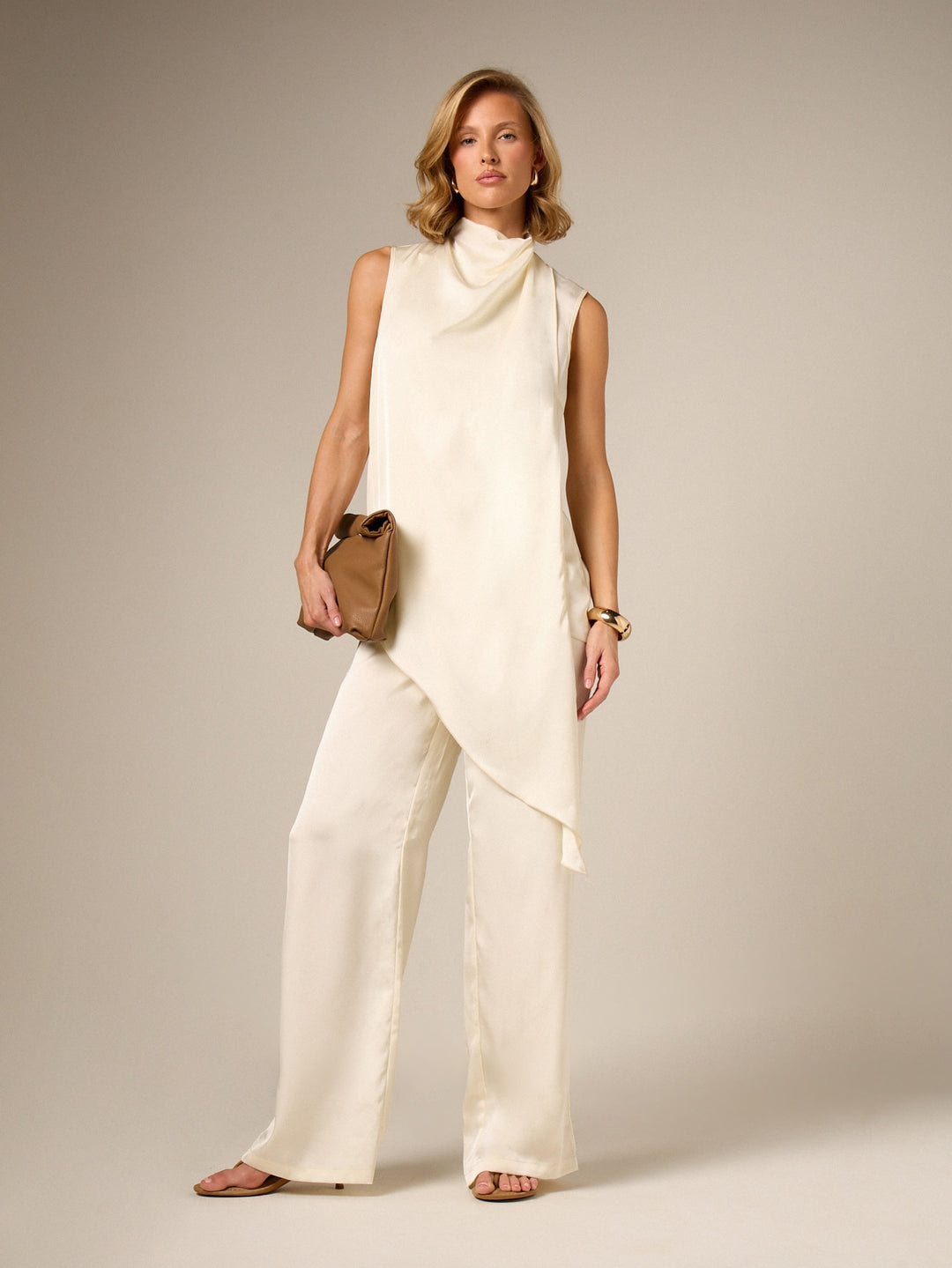 Top SHEIN, portocaliu