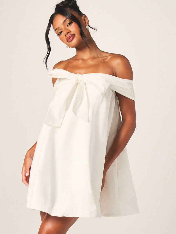 Rochie mini SHEIN, alb