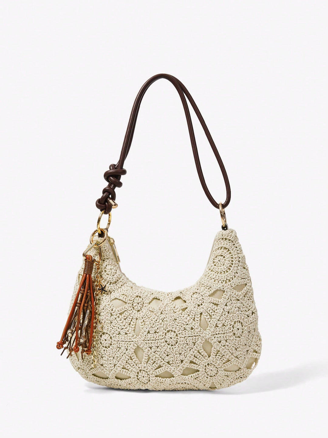 SHEIN Bag Charm, Brown