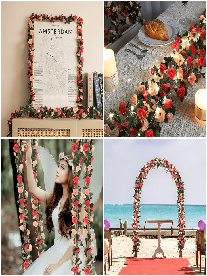 Liană artificială decorativă SHEIN, mix culori
