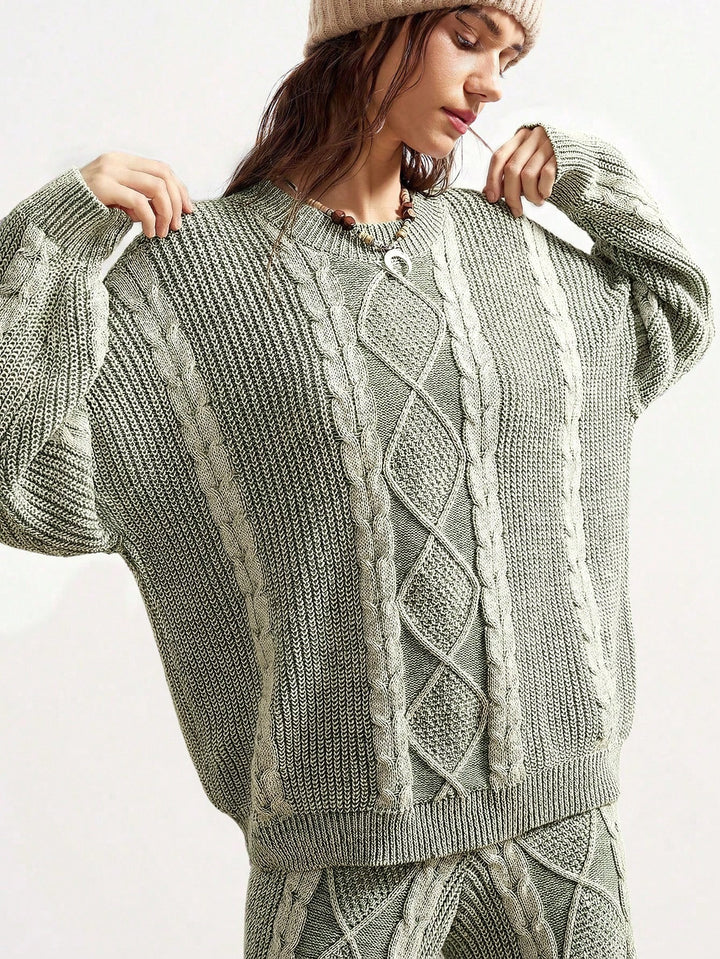 Pulover SHEIN, verde