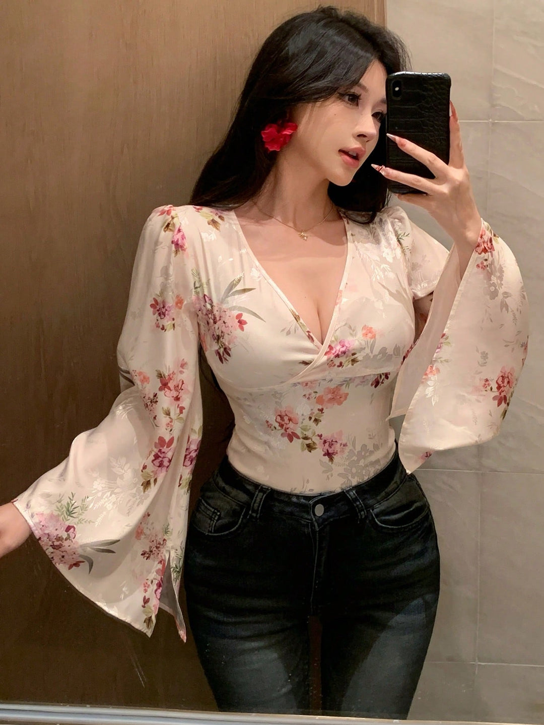 Bluza SHEIN, bej