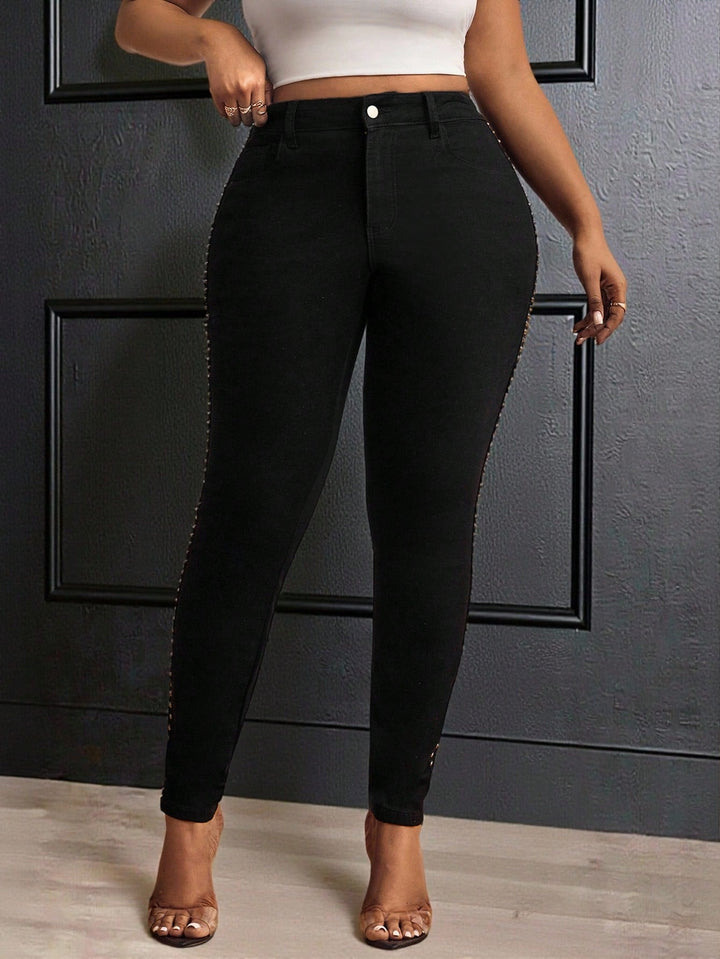 Jeans SHEIN, negru