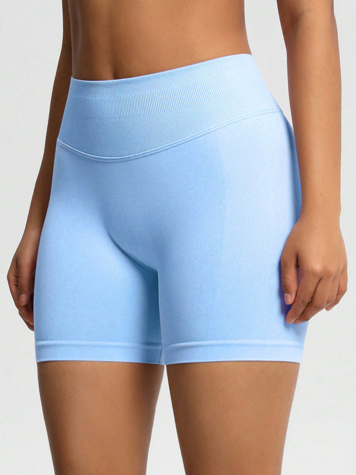Pantaloni scurți SHEIN, albastru