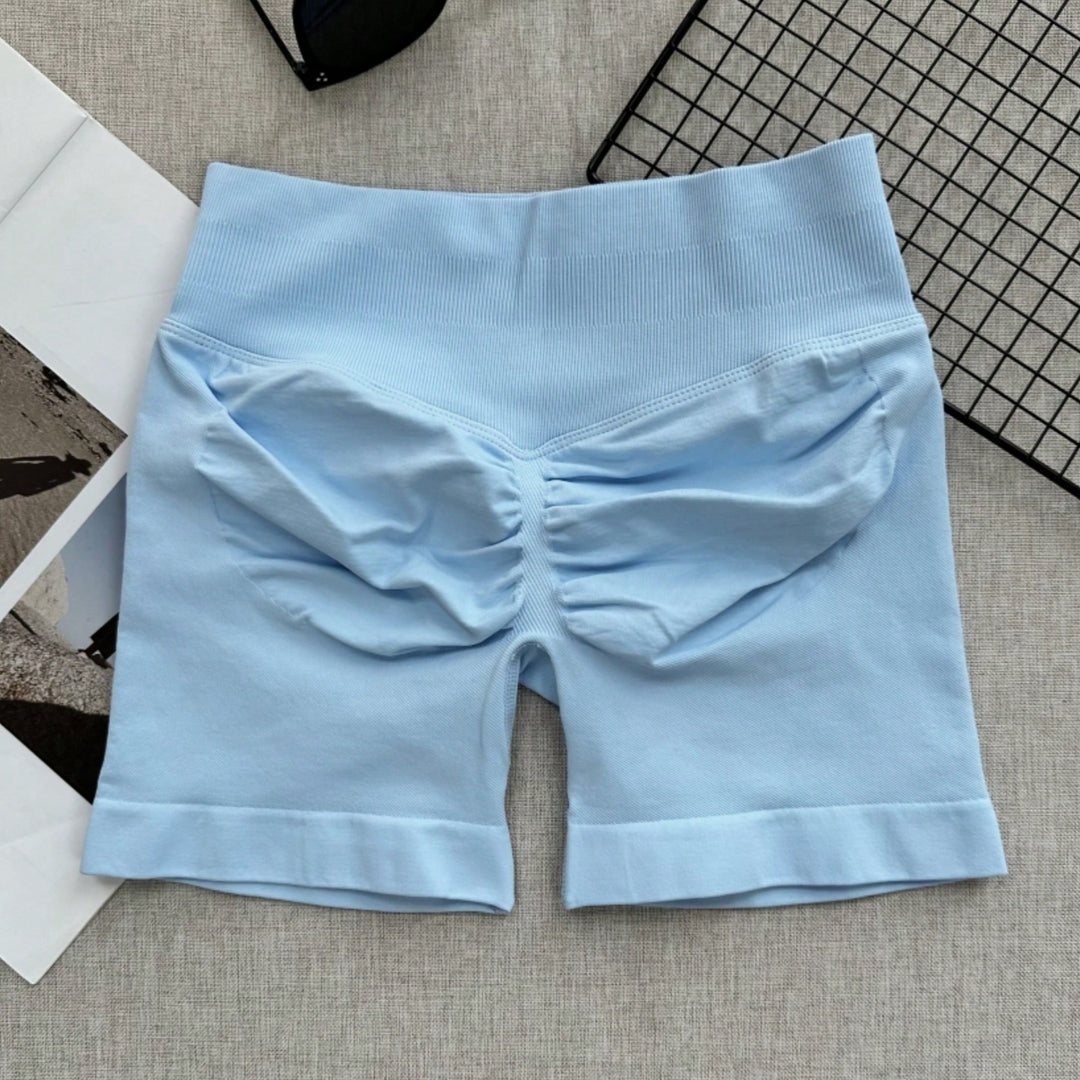 Pantaloni scurți SHEIN, albastru