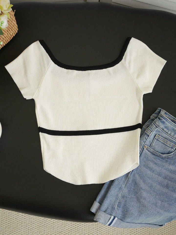 Top SHEIN, mix culori