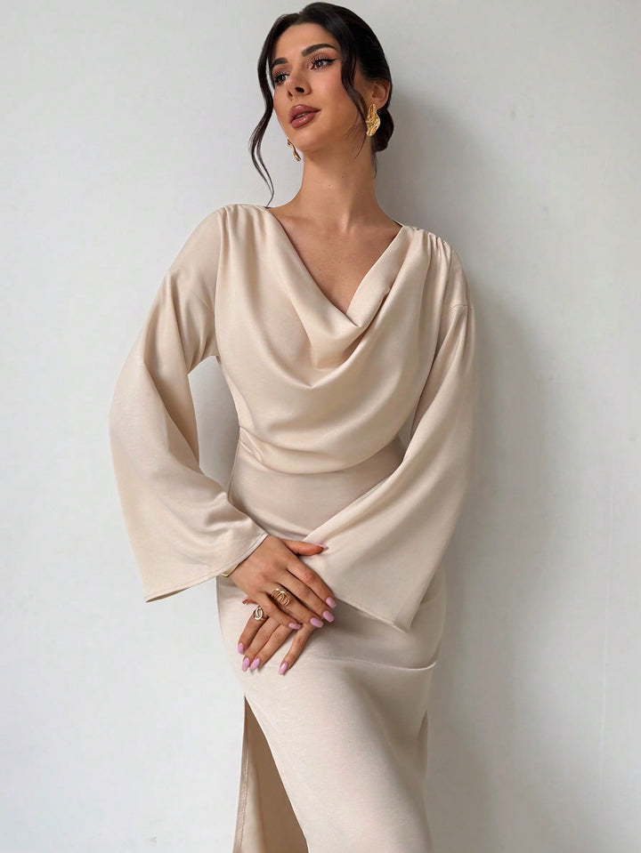Rochie maxi SHEIN, galben