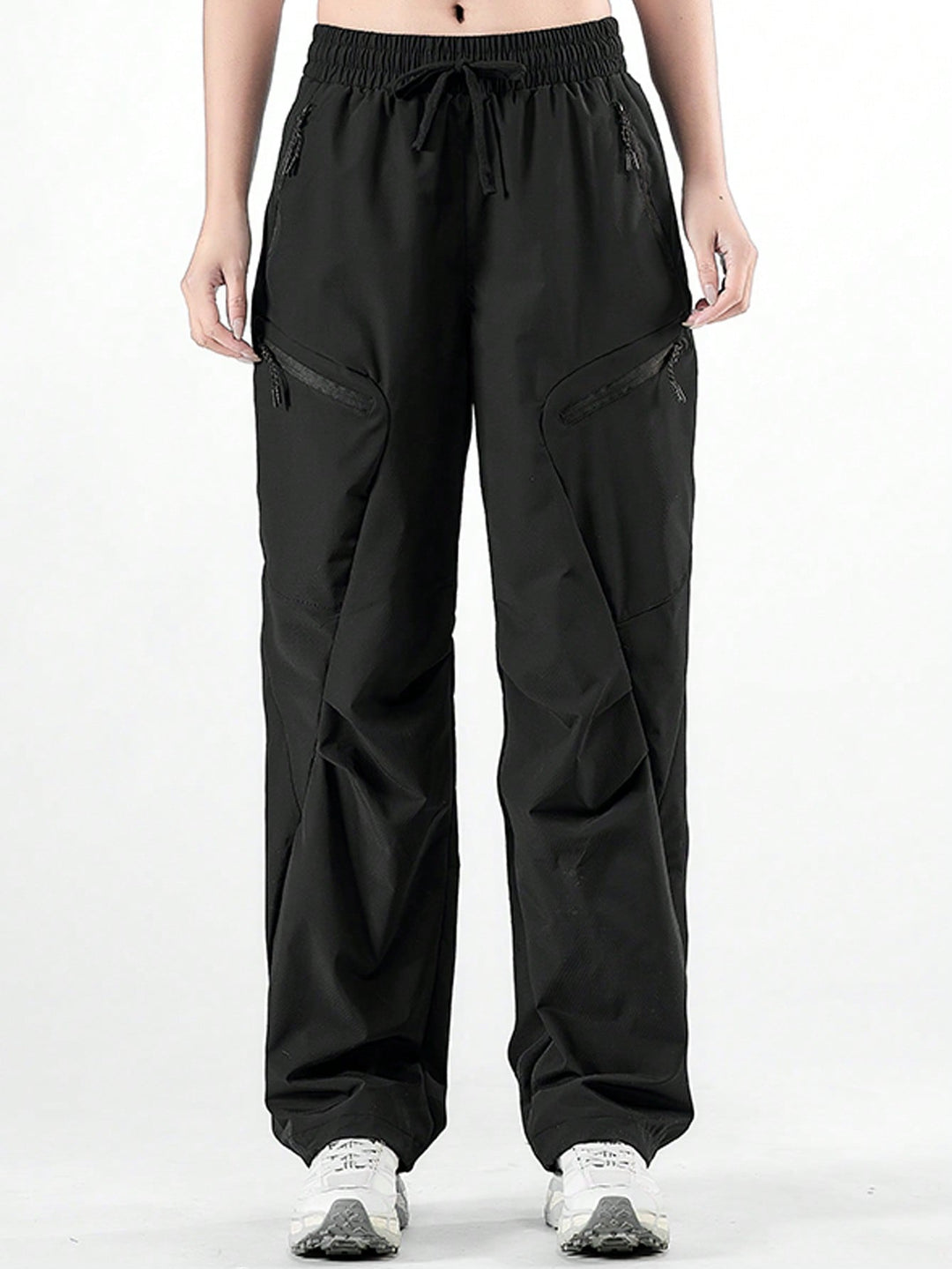 Pantaloni SHEIN, negru