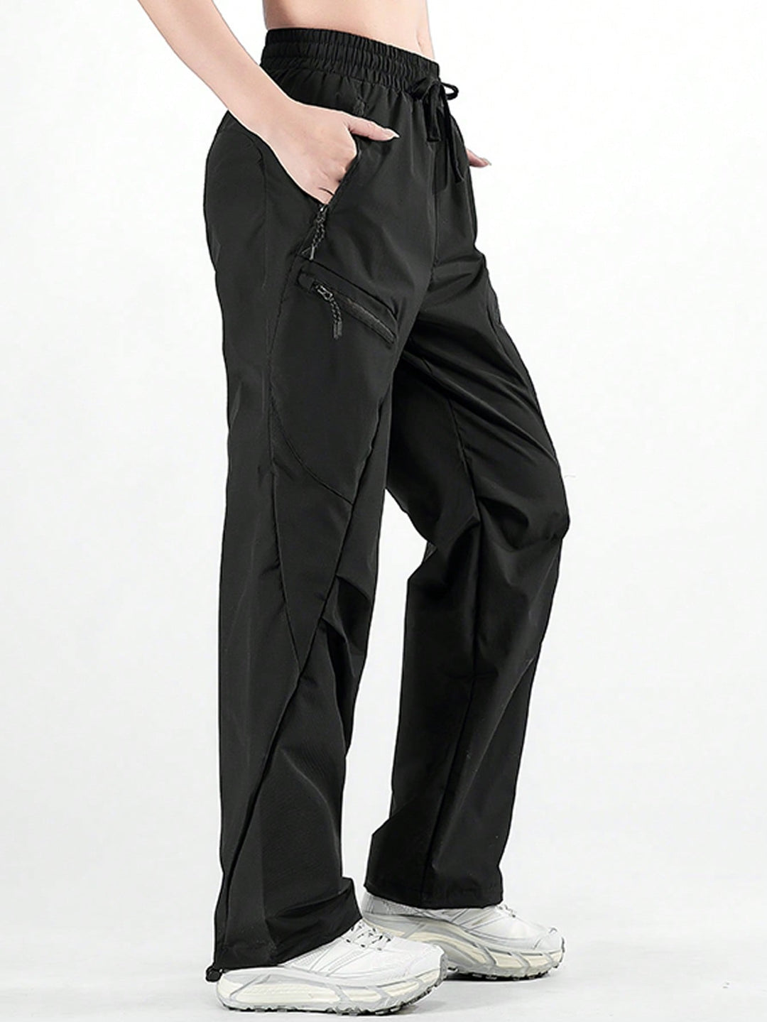 Pantaloni SHEIN, negru