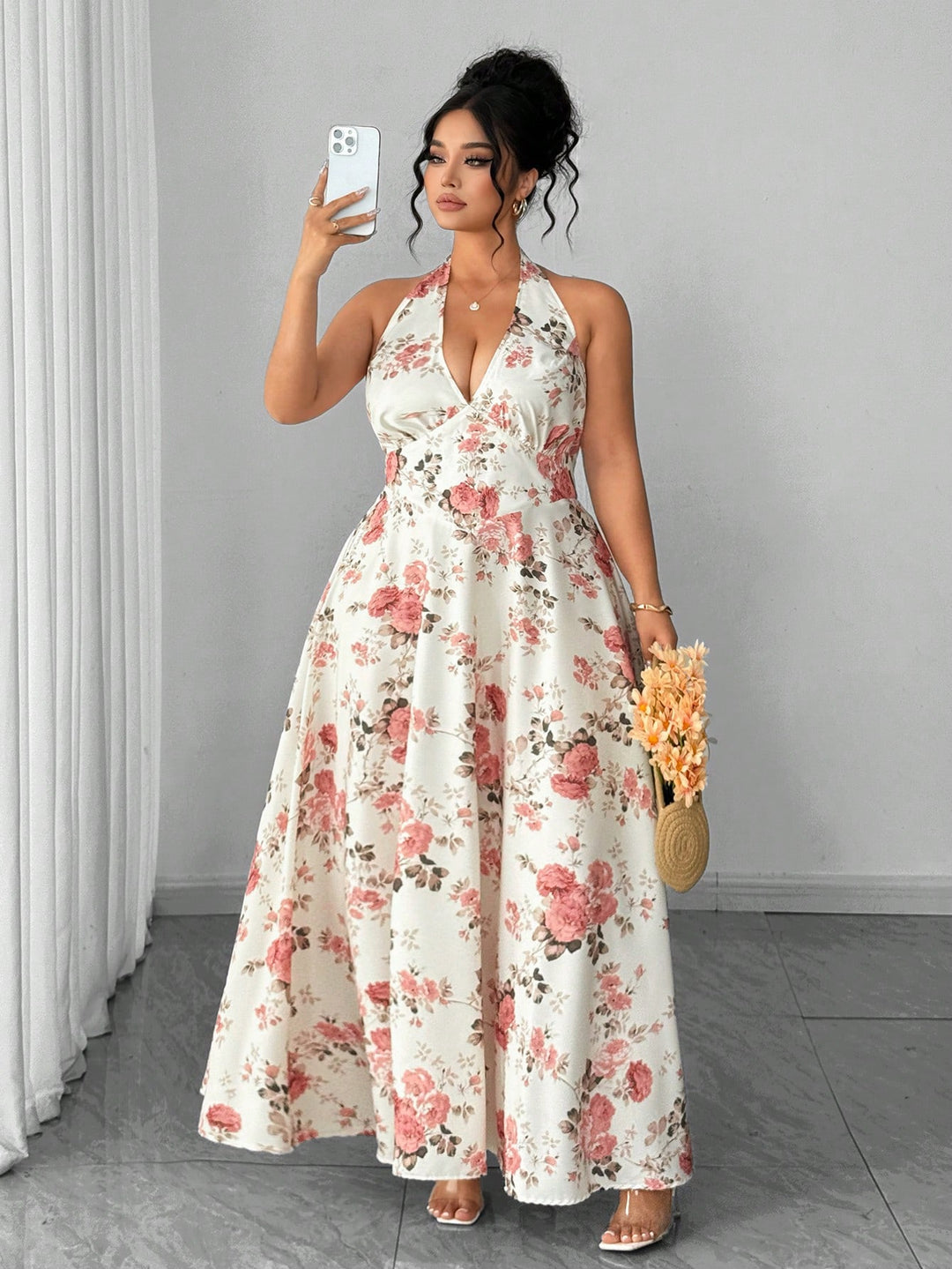 Rochie SHEIN, mix culori
