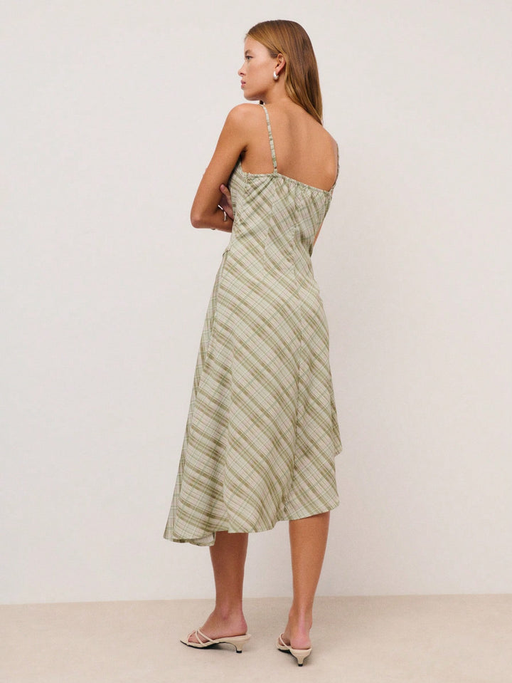 Rochie midi SHEIN, verde