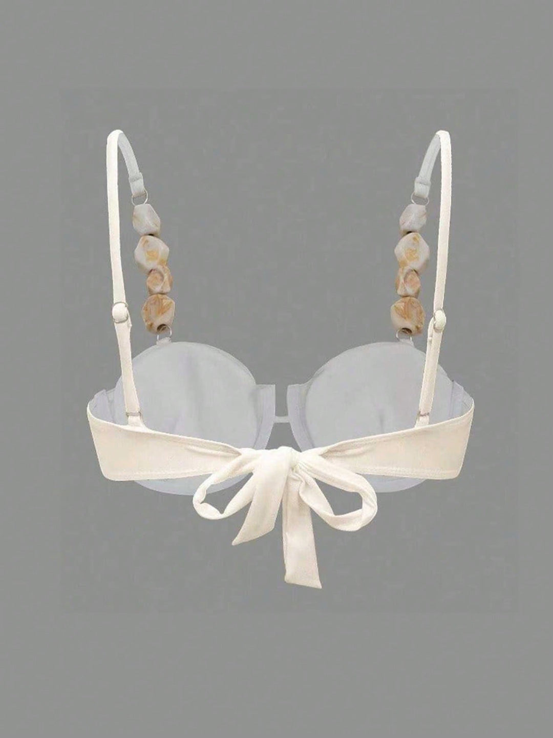 SHEIN bézs bikini felső