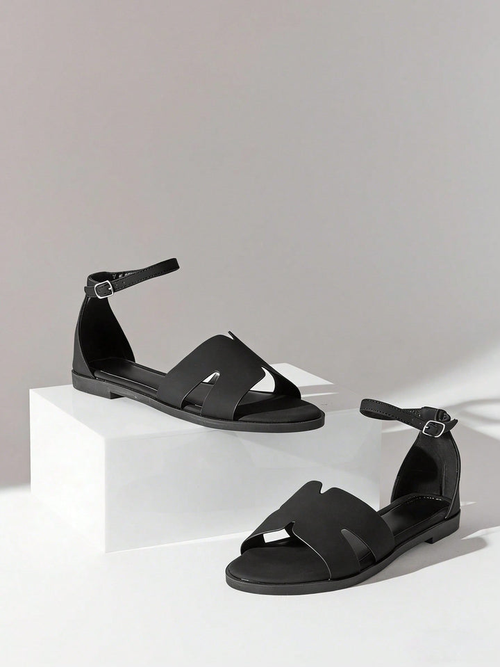 Sandale SHEIN, negru
