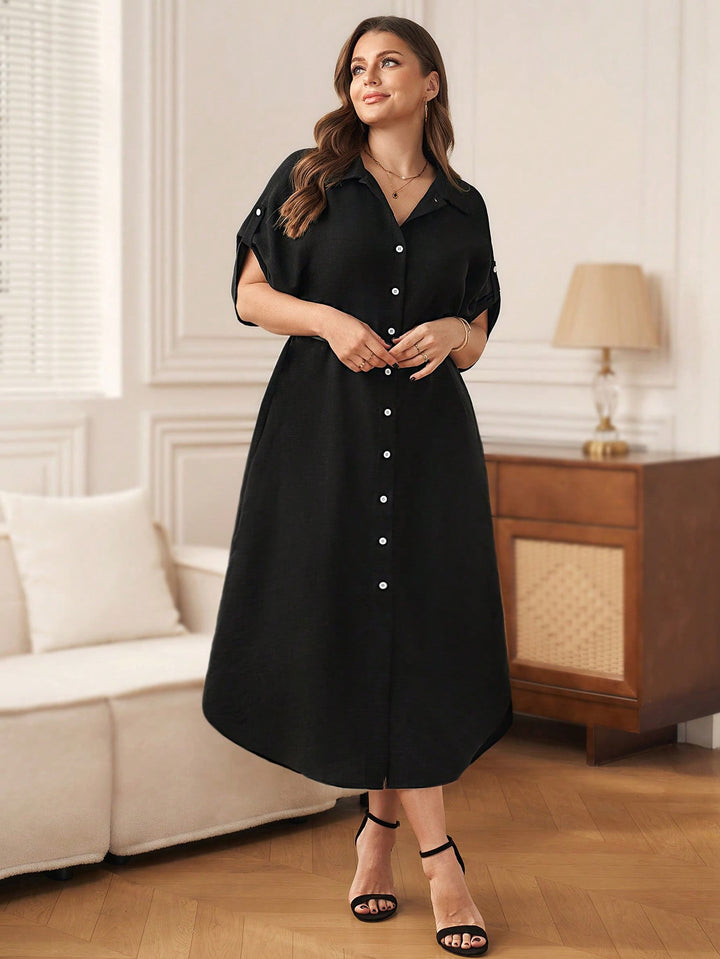 Rochie maxi SHEIN, negru