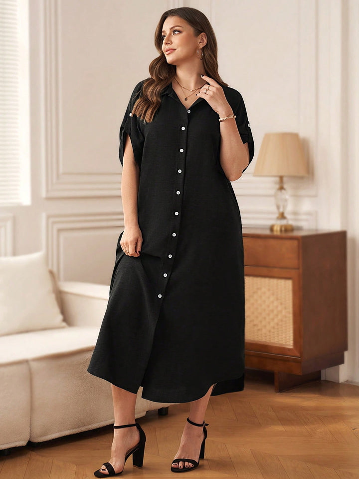 Rochie maxi SHEIN, negru