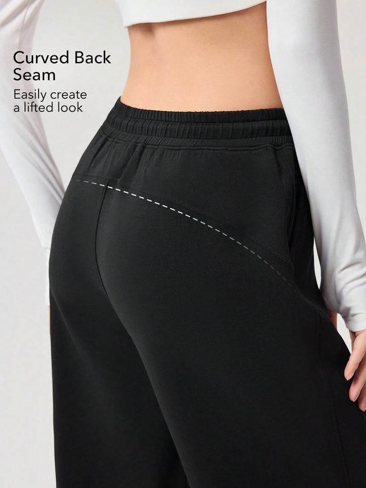 Pantaloni SHEIN, negru