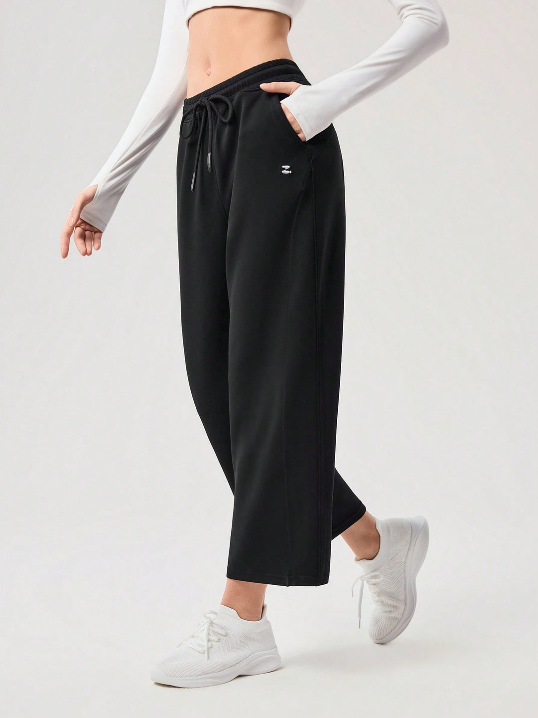 Pantaloni SHEIN, negru