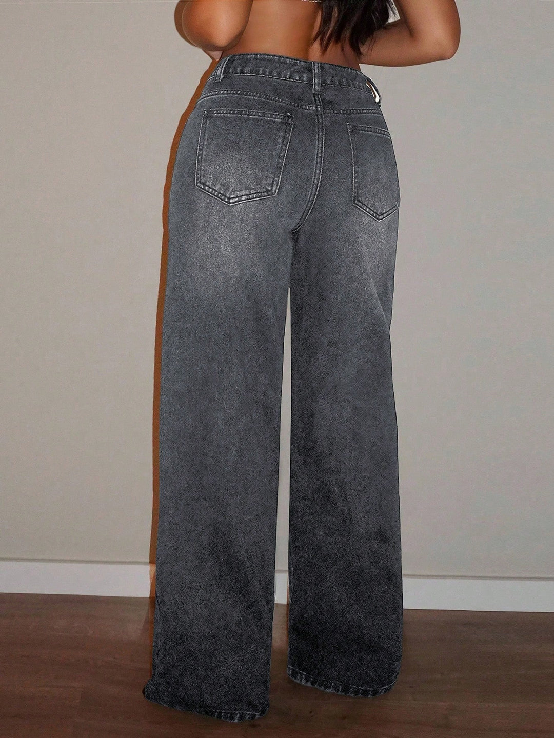 Jeans SHEIN, gri
