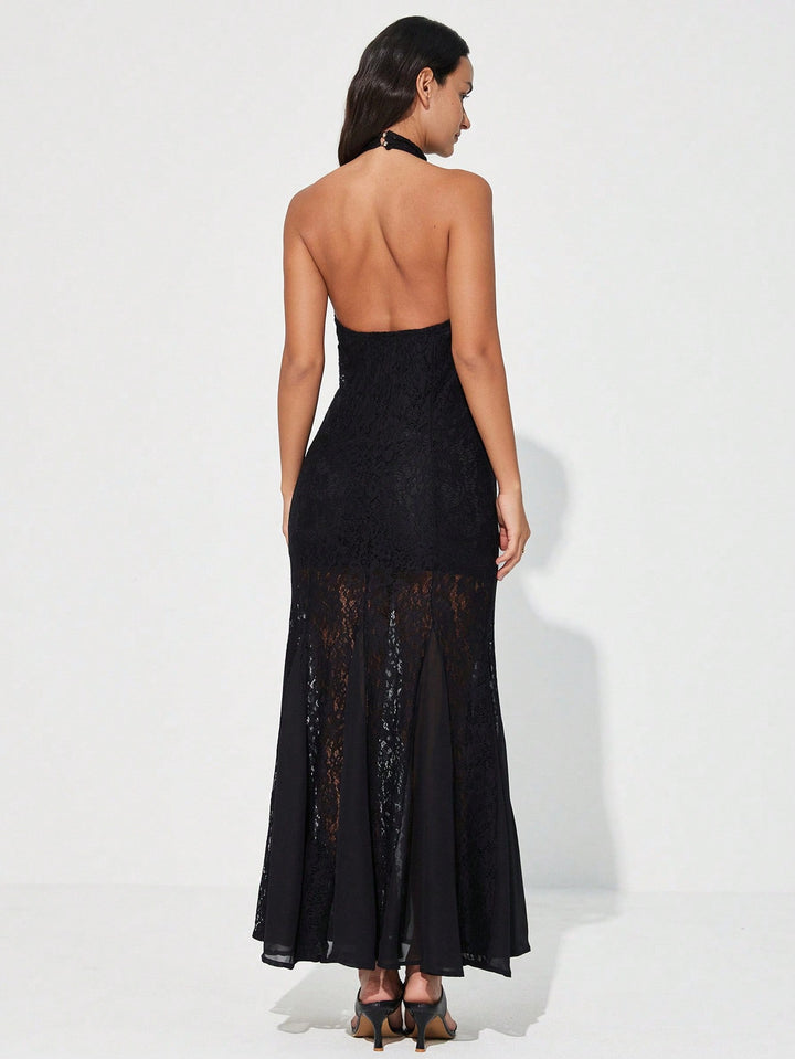 Rochie maxi SHEIN, negru