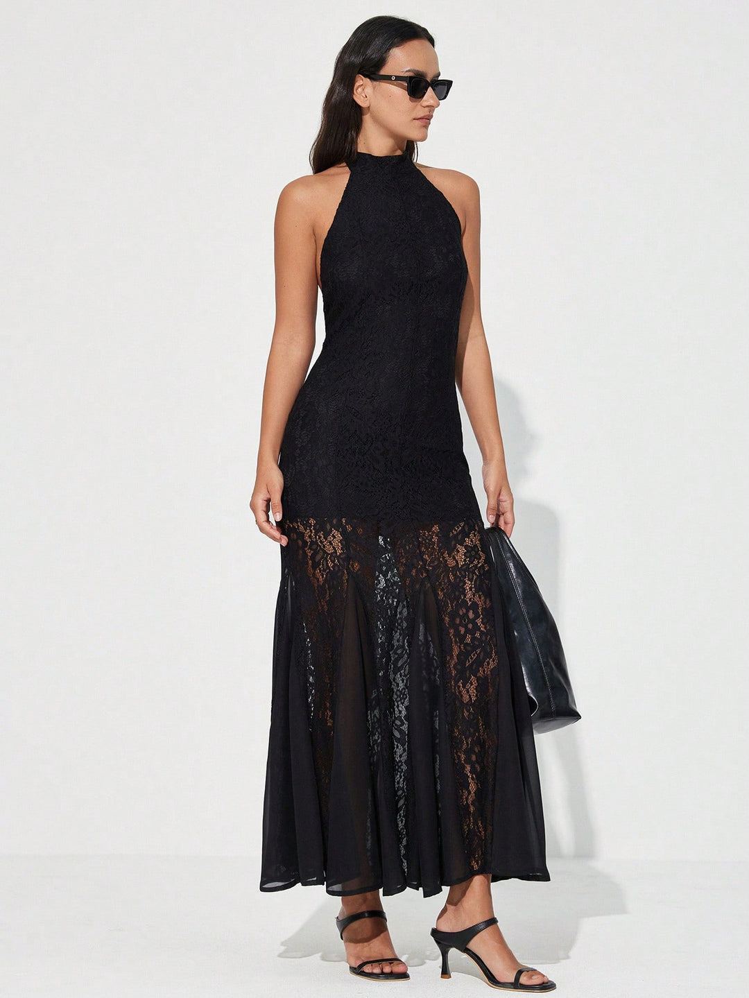 Rochie maxi SHEIN, negru