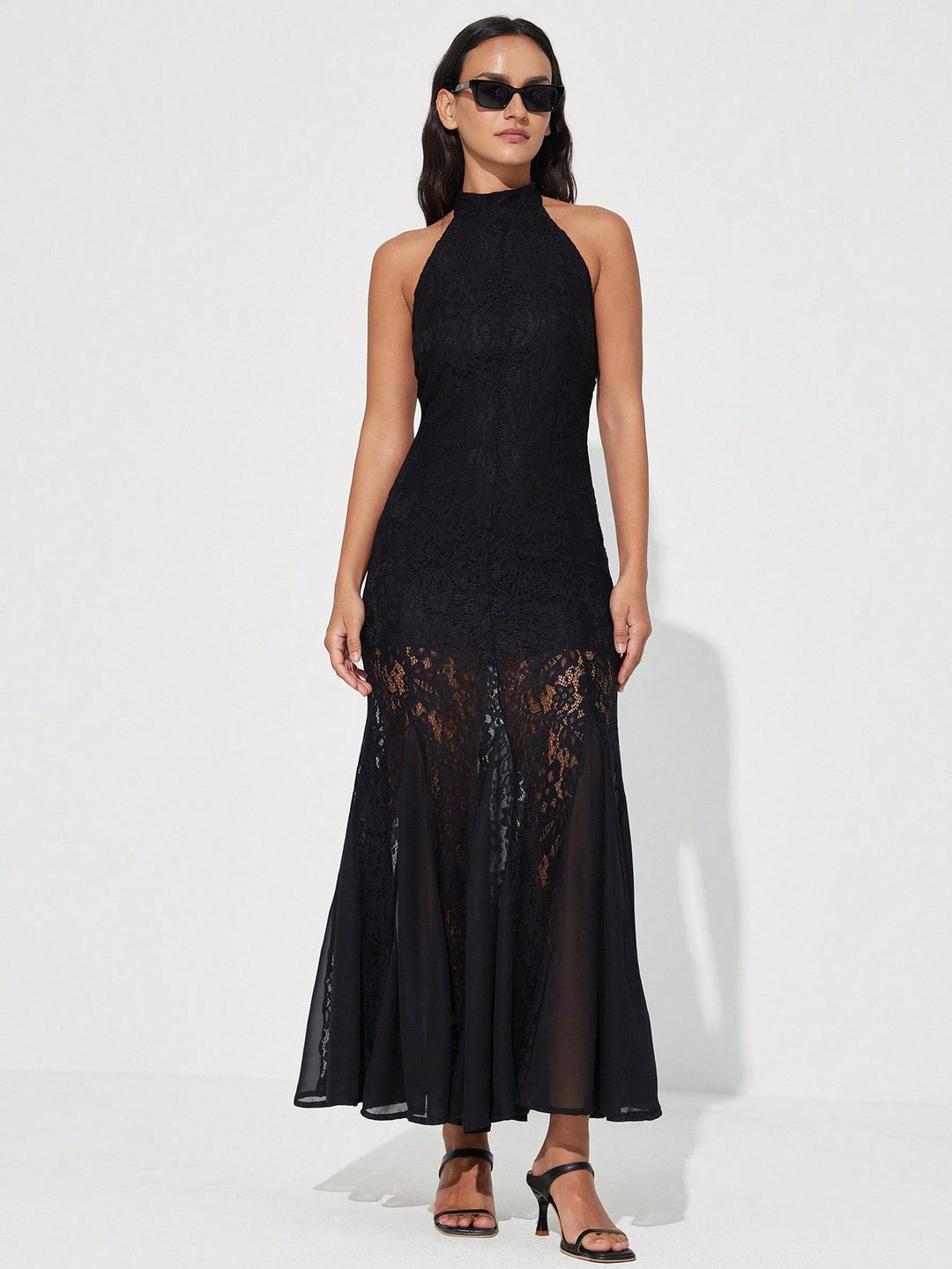 Rochie maxi SHEIN, negru