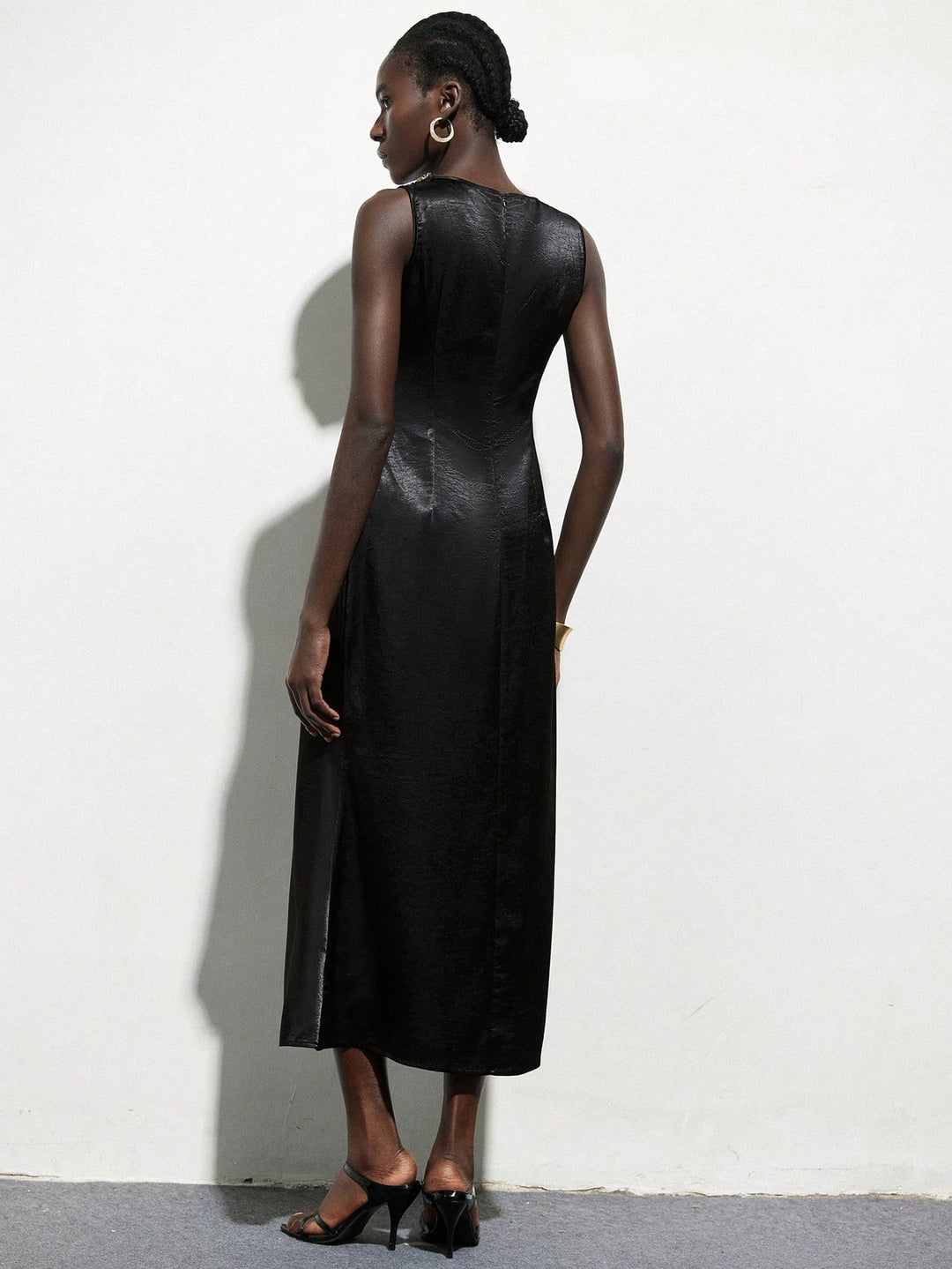 Rochie maxi SHEIN, negru