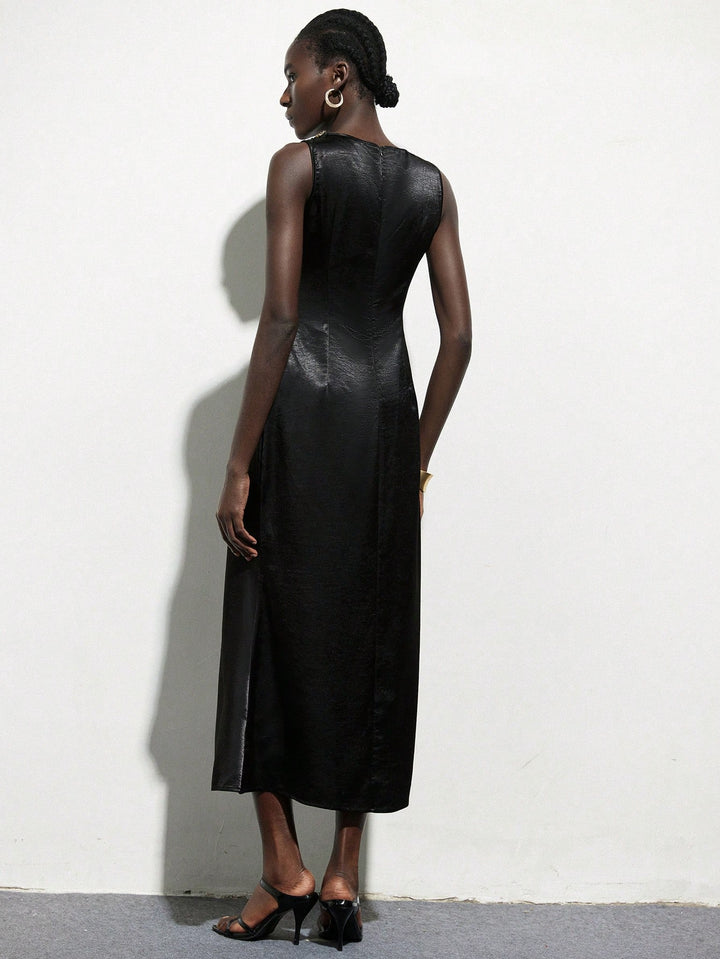 Rochie maxi SHEIN, negru