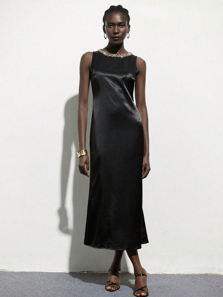 Rochie maxi SHEIN, negru