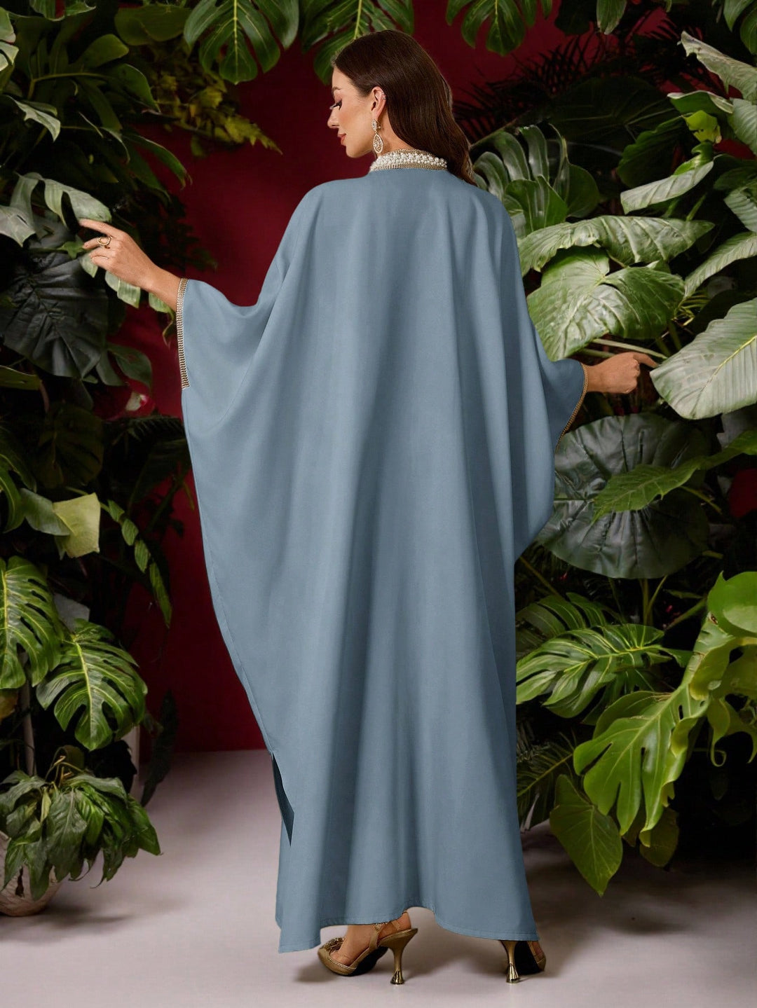 Rochie maxi SHEIN, albastru