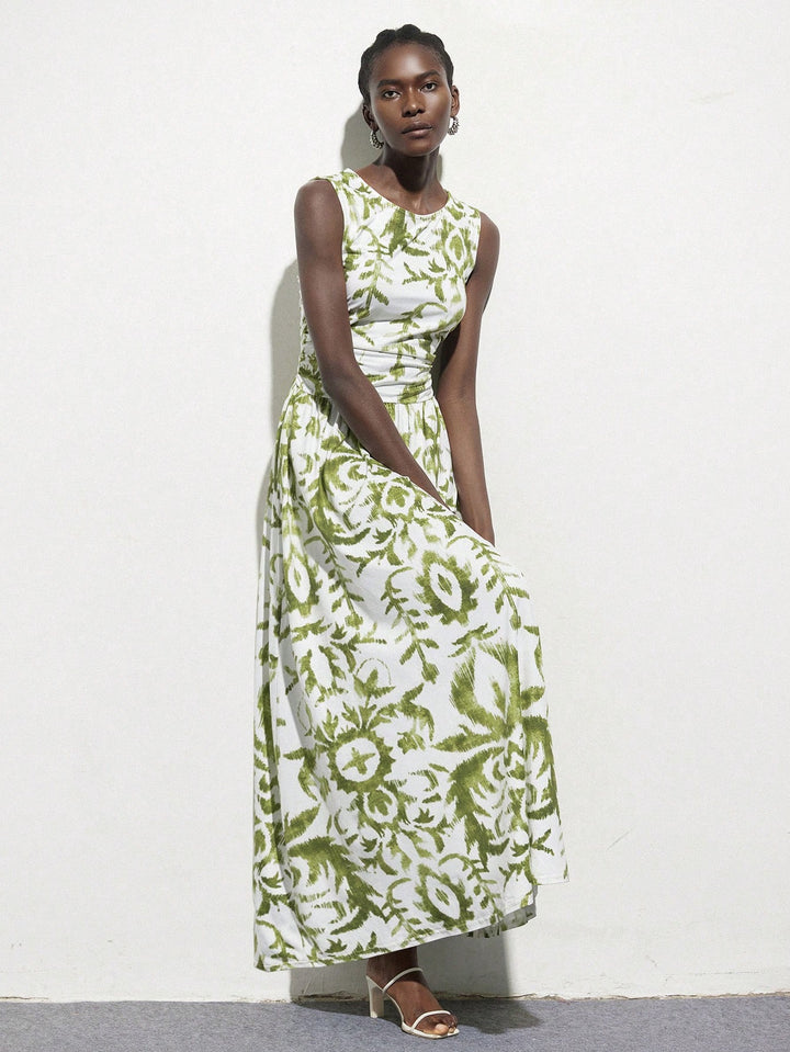 Rochie maxi SHEIN, mix culori