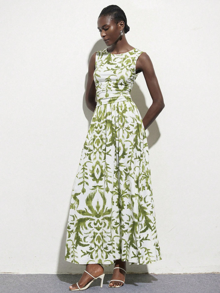 Rochie maxi SHEIN, mix culori