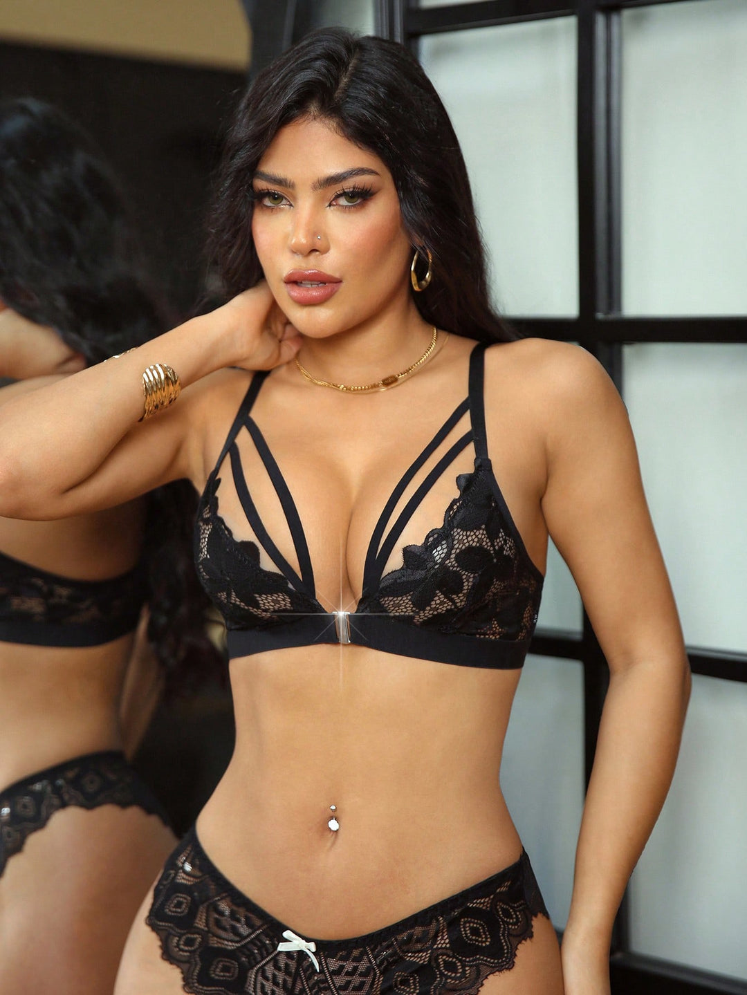 Sutien SHEIN, negru