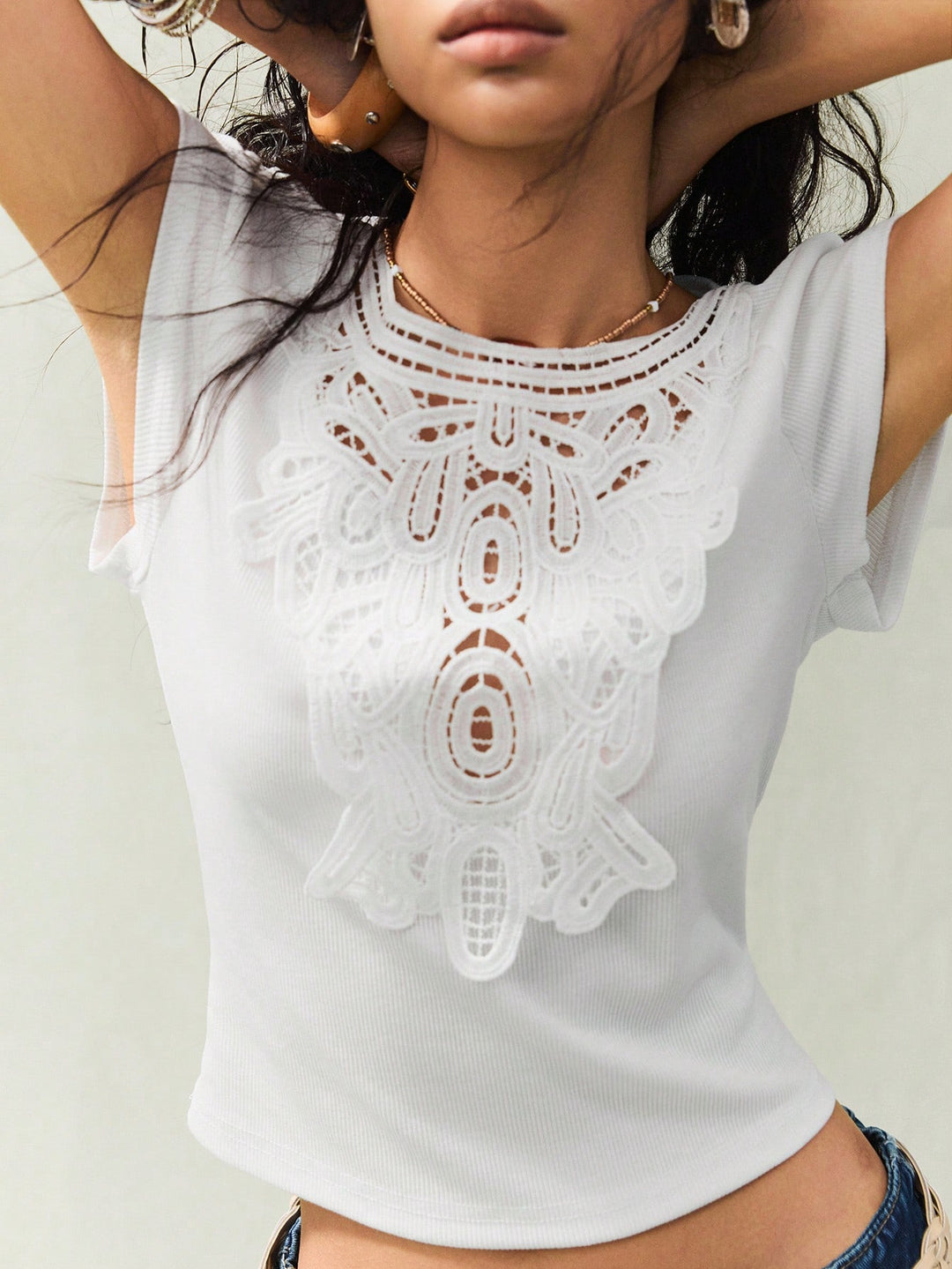 Tricou SHEIN, alb
