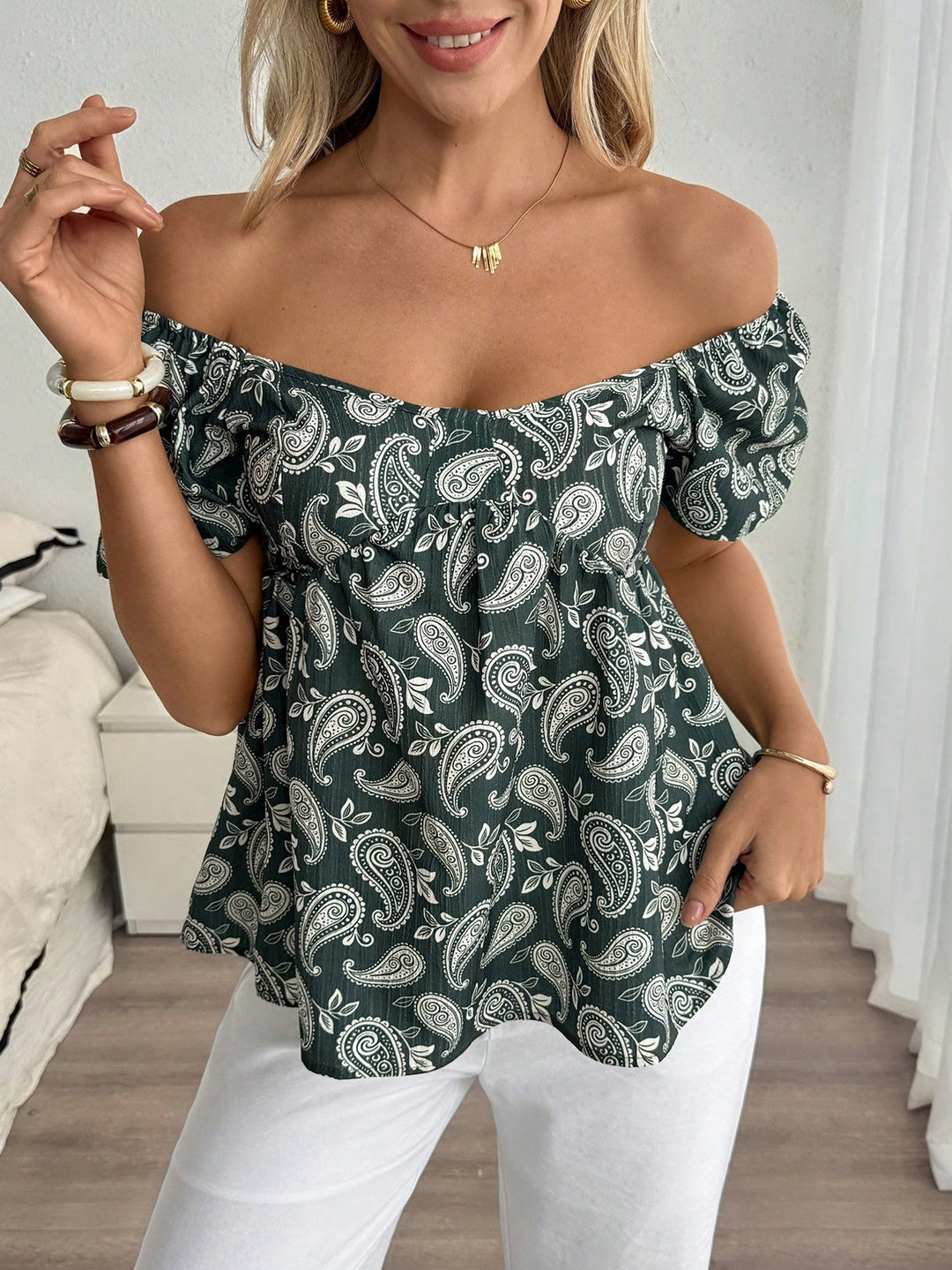 Bluza SHEIN, verde