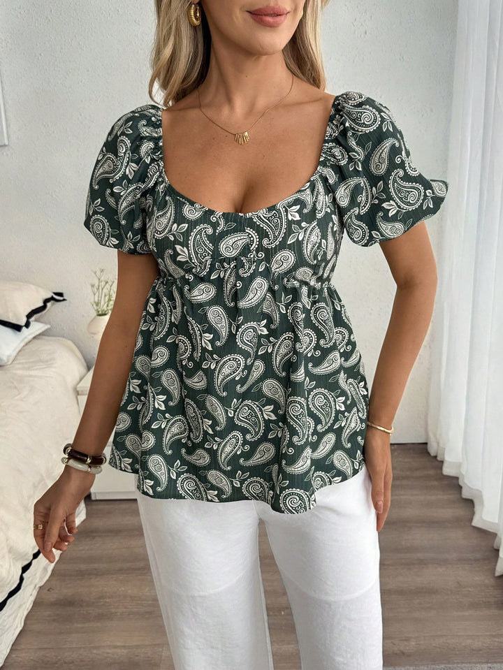 Bluza SHEIN, verde