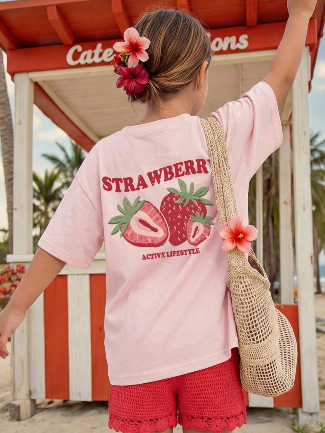 Tricou SHEIN, roz