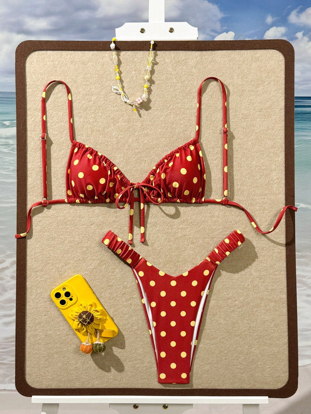 Set bikini SHEIN, mix culori