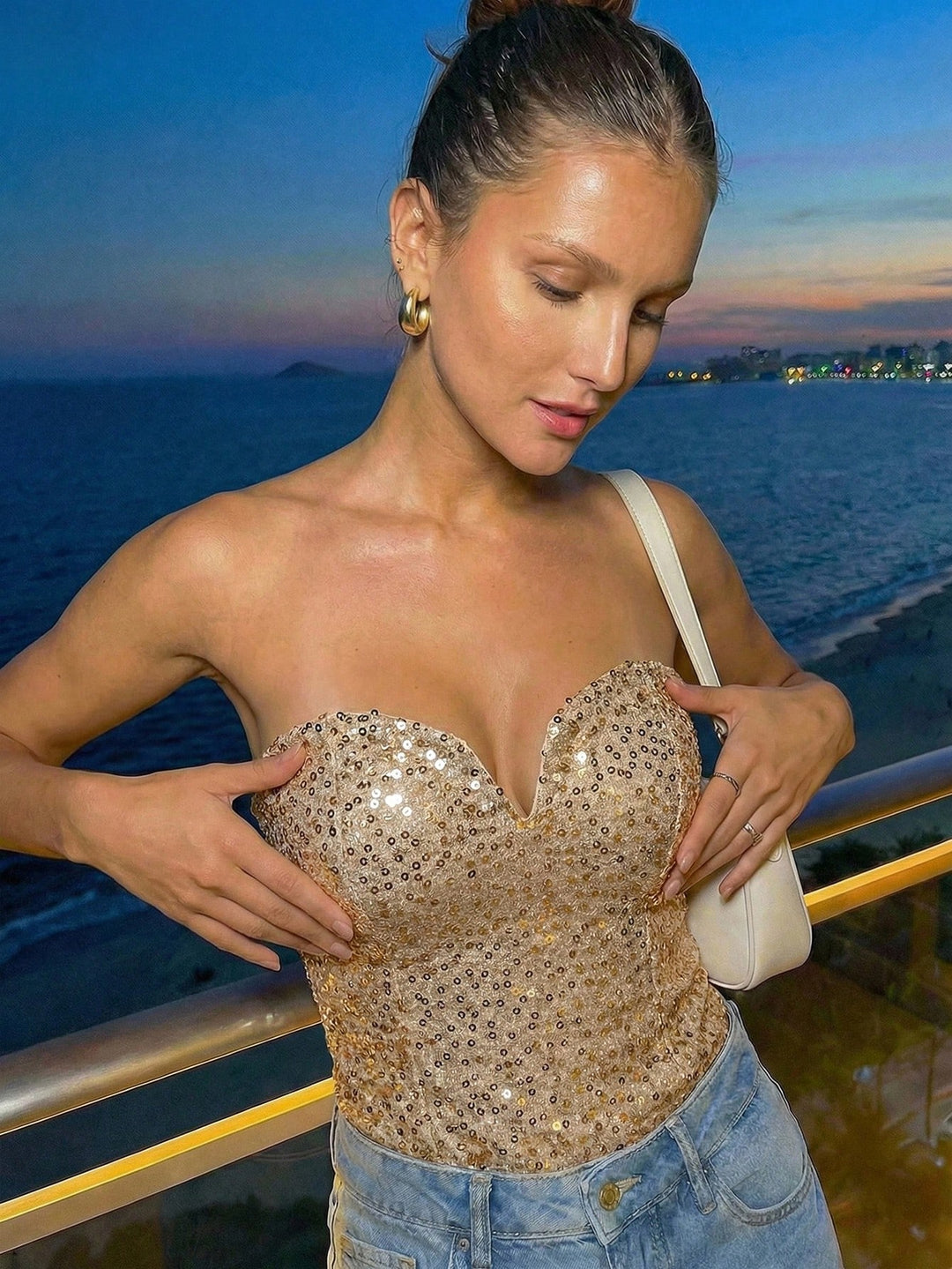 Body SHEIN, auriu