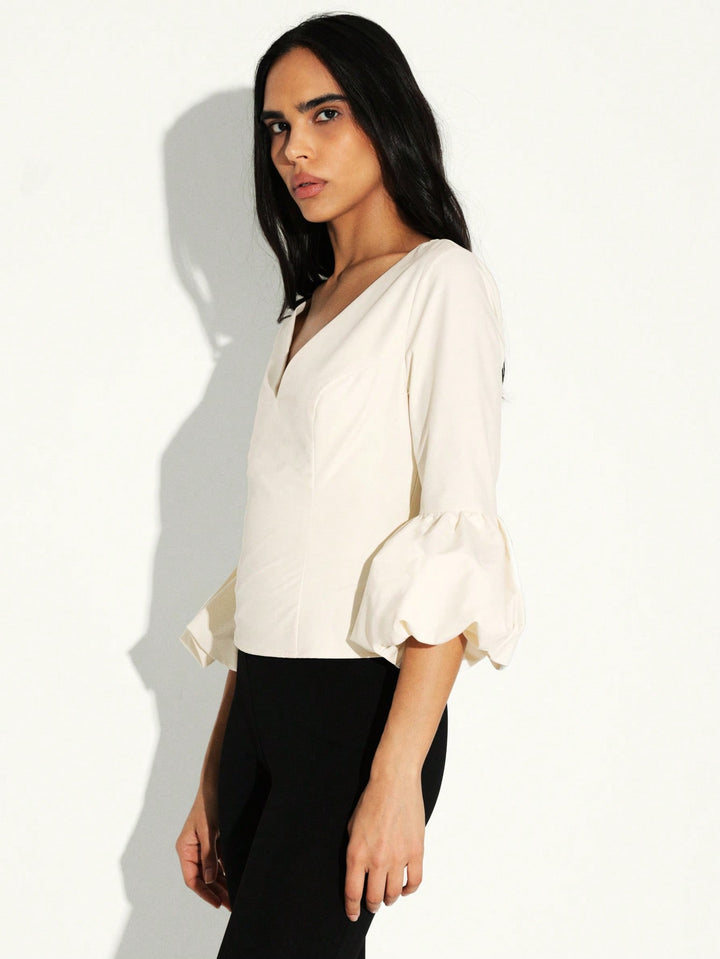 Top SHEIN, bej