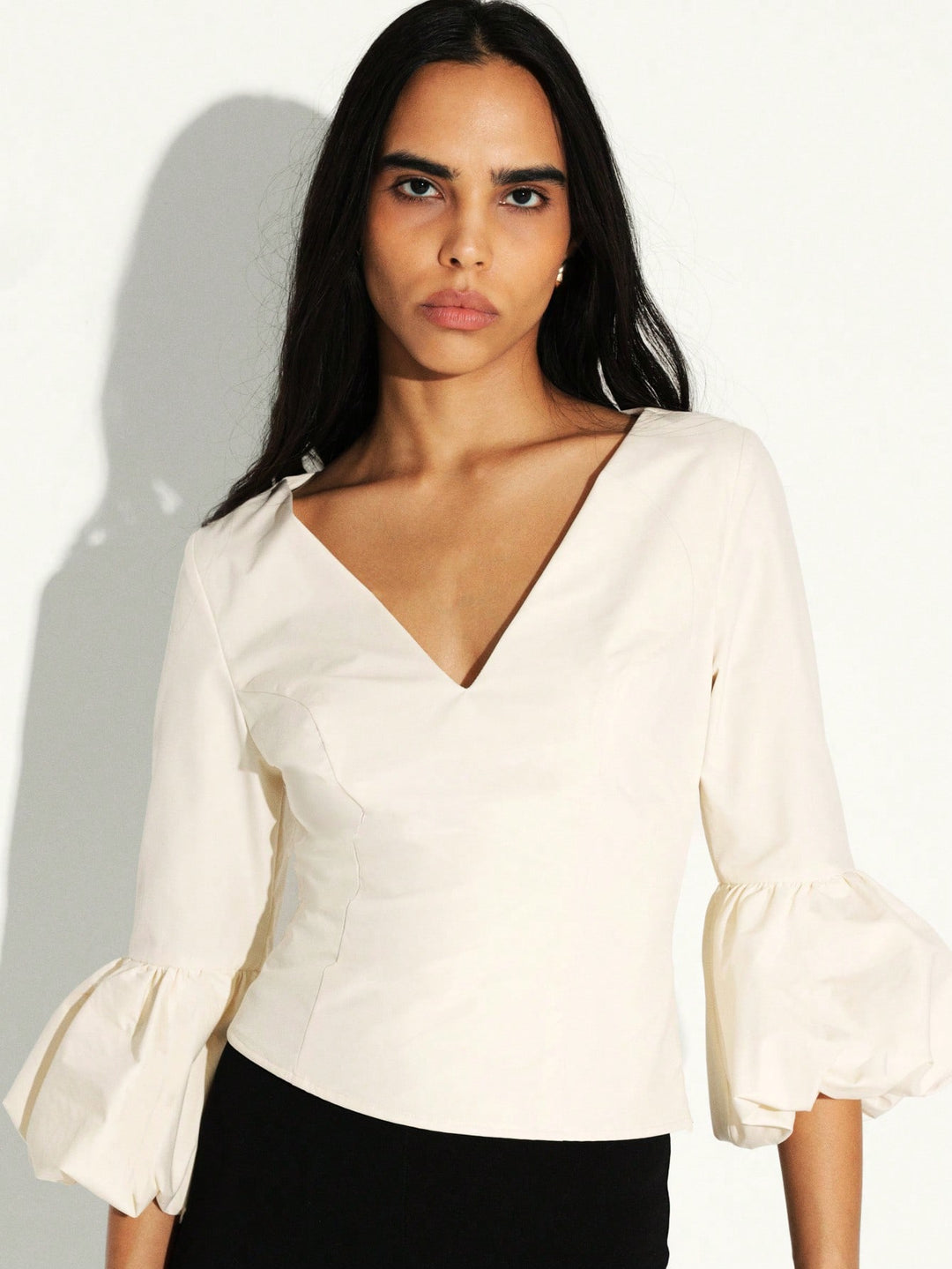 Top SHEIN, bej