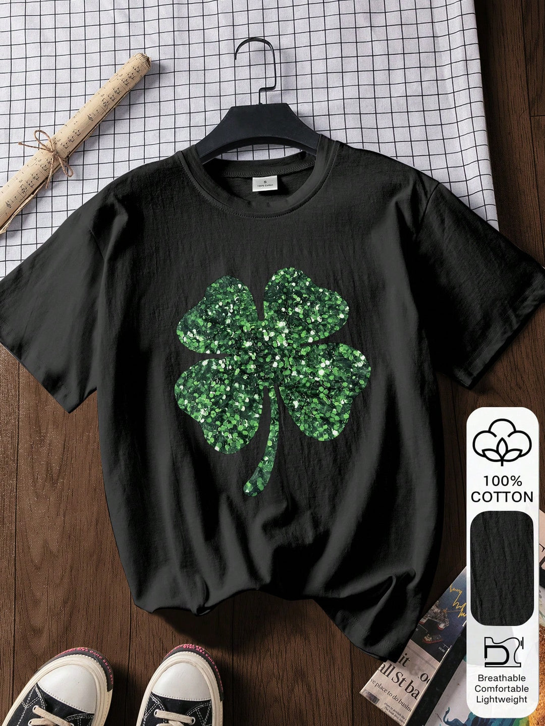 Tricou SHEIN, negru
