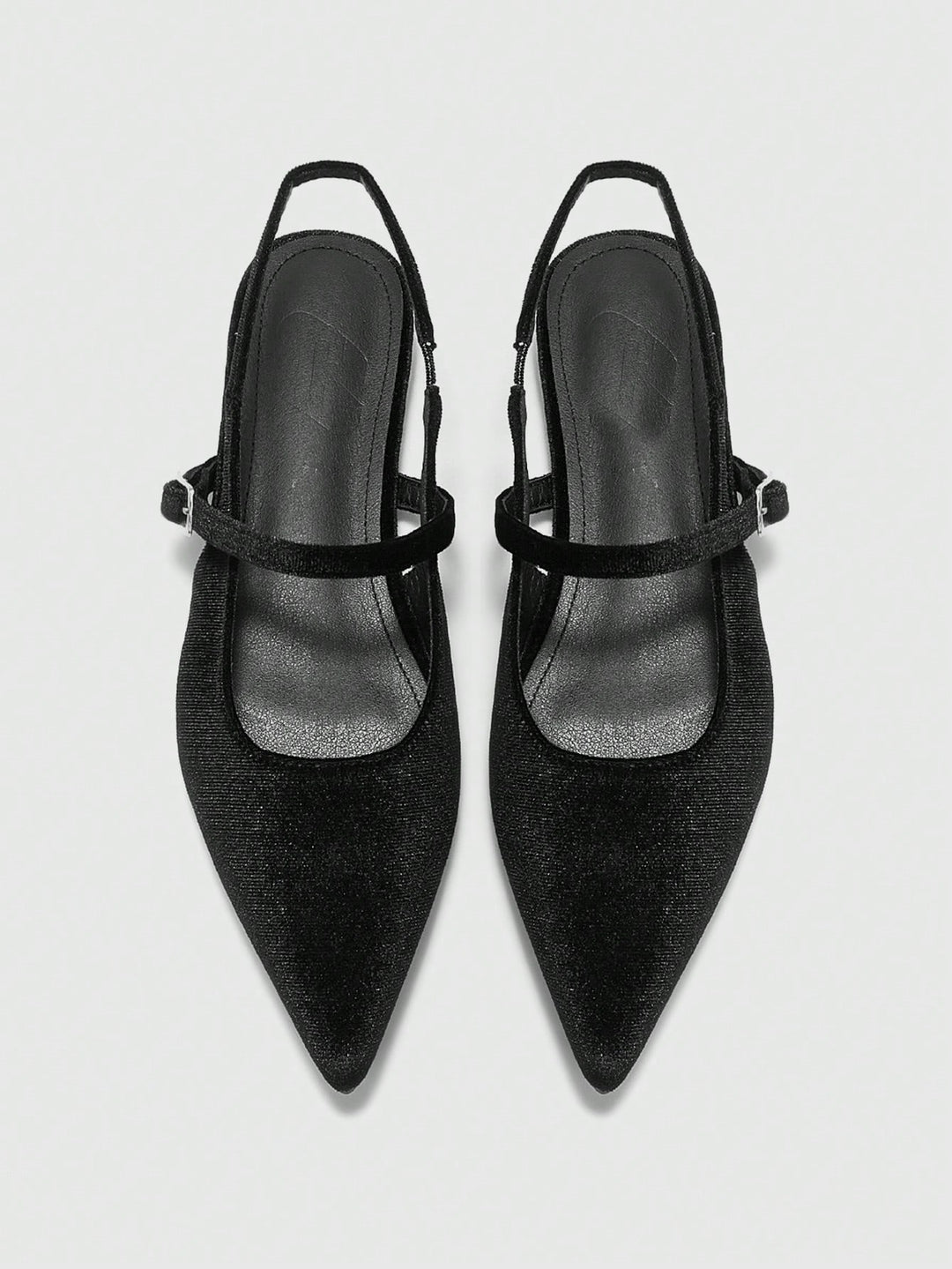 SHEIN balerina, fekete
