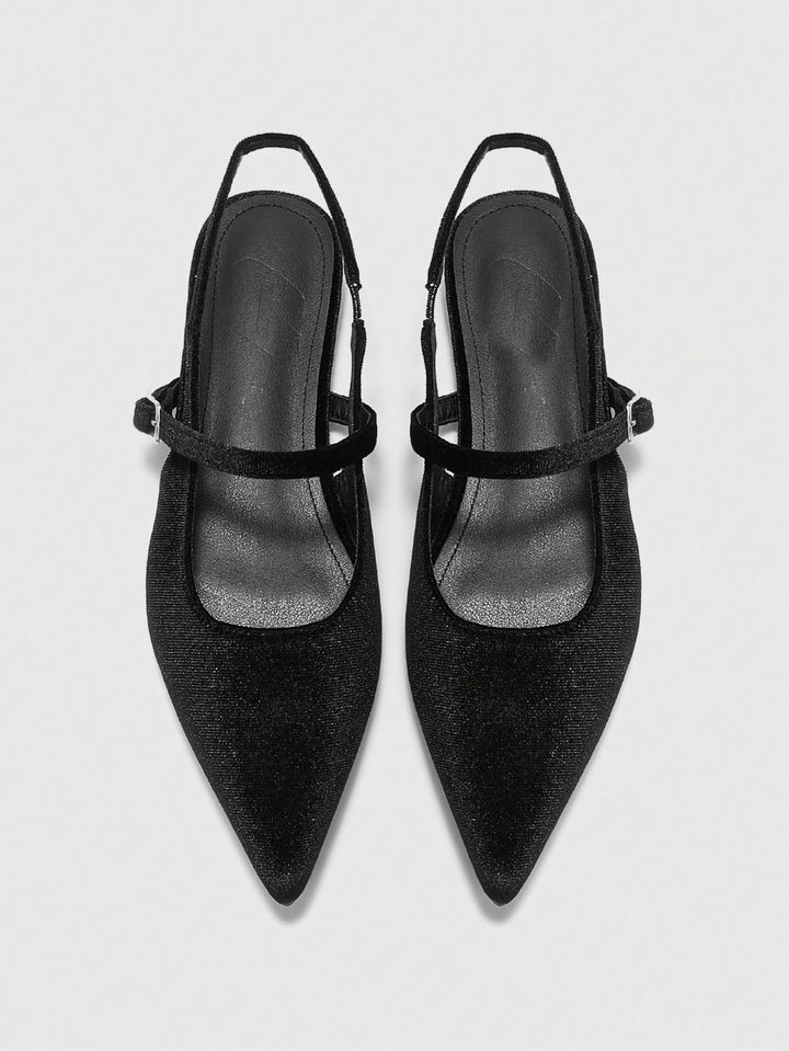 SHEIN balerina, fekete