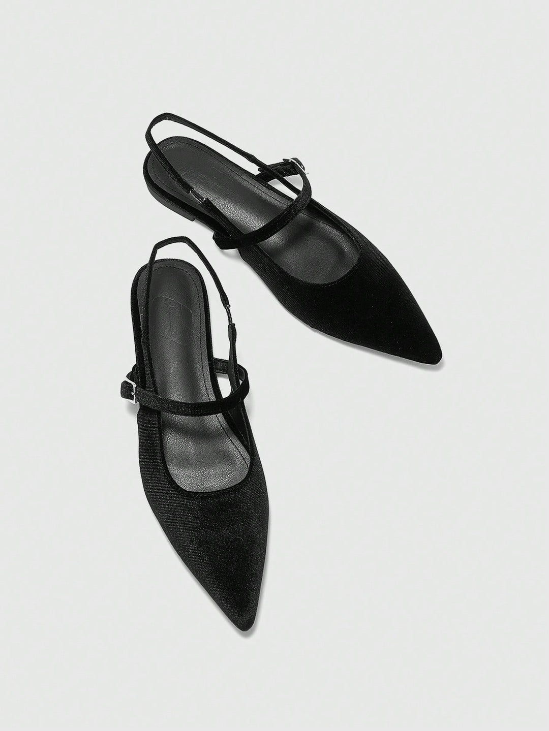 SHEIN balerina, fekete