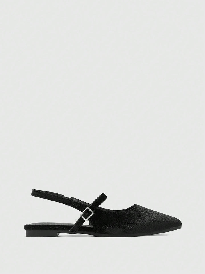 SHEIN balerina, fekete