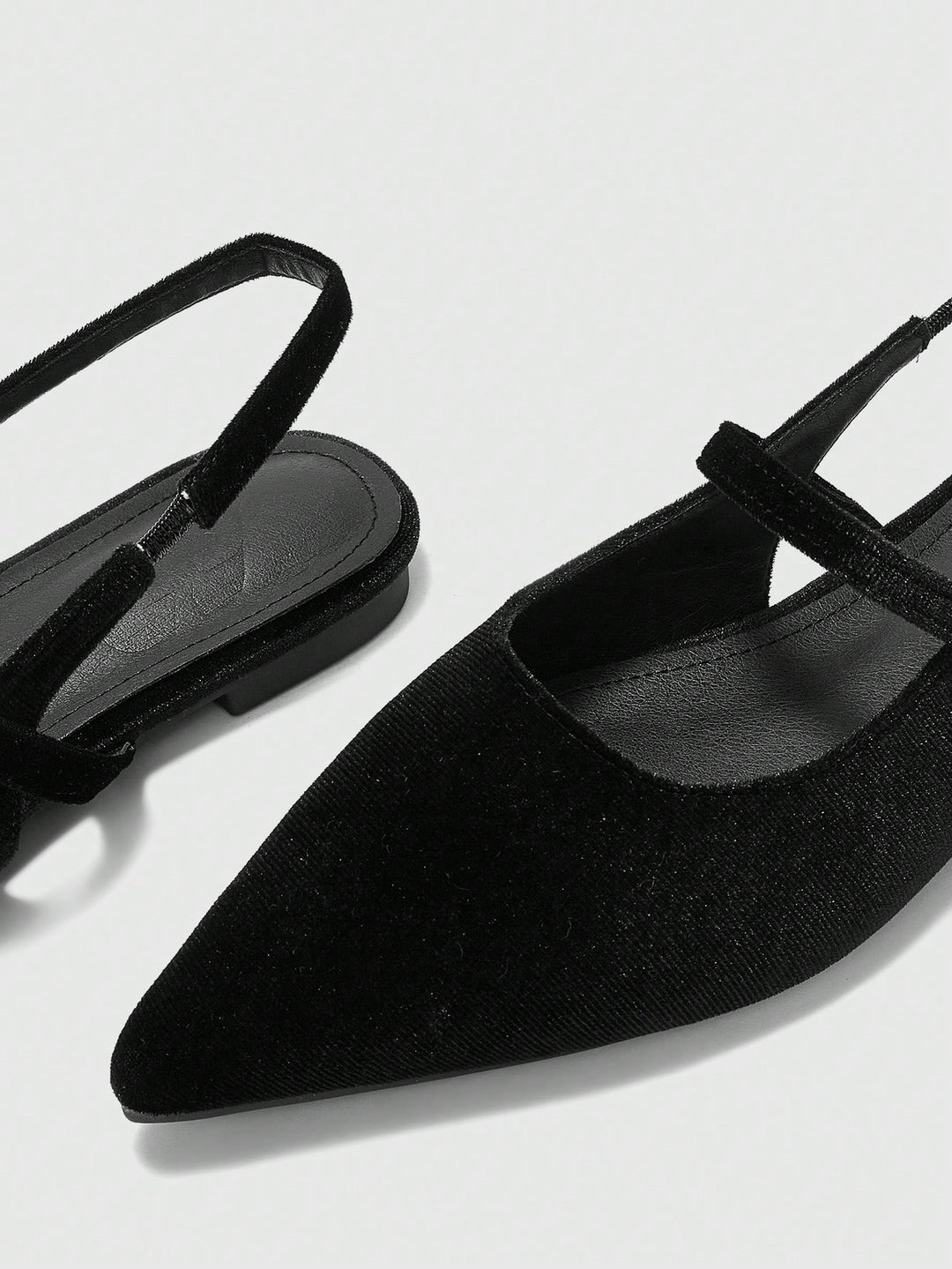 SHEIN balerina, fekete