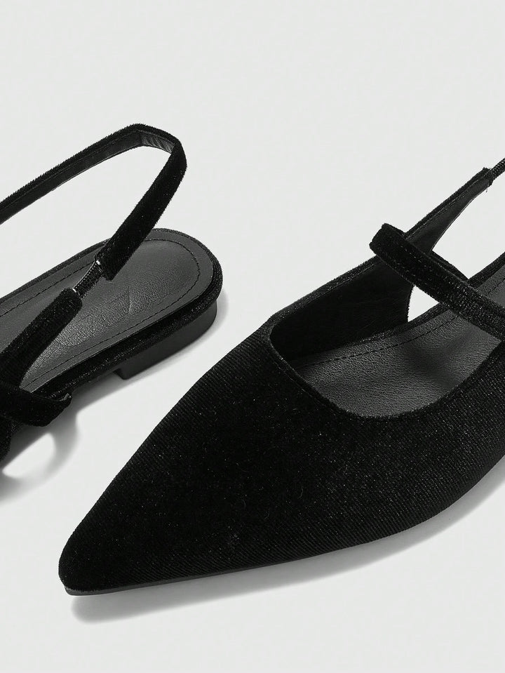 SHEIN balerina, fekete