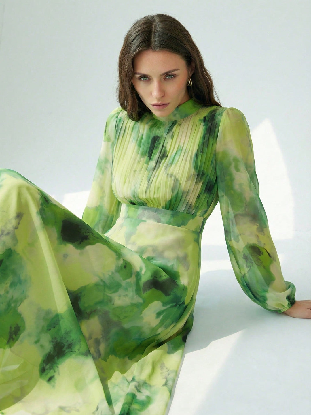 Rochie midi SHEIN, mix culori