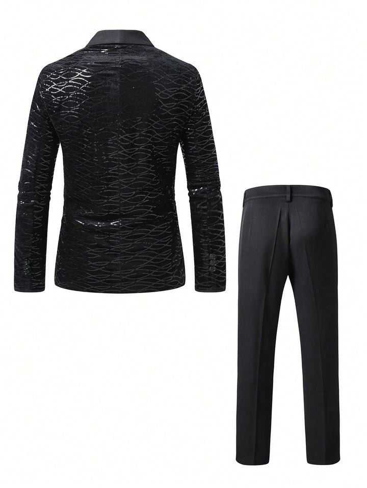 Costum SHEIN, negru
